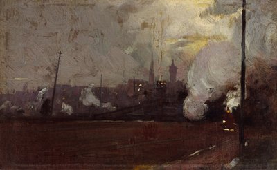 Abendzug nach Hawthorn von Tom Roberts